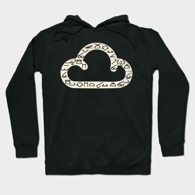 Cloud symbols Hoodie by MorvernDesigns